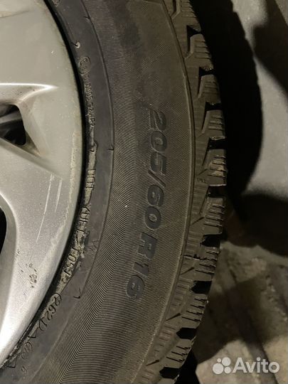 Зимний комплект колес Citroen C4 grand Picasso