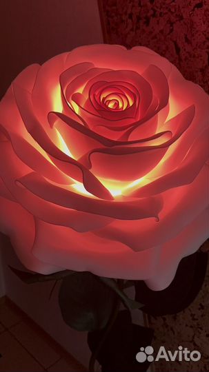 Светильник Роза из изолона