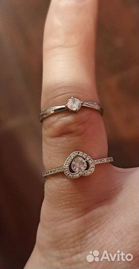 Серебряное кольцо женское