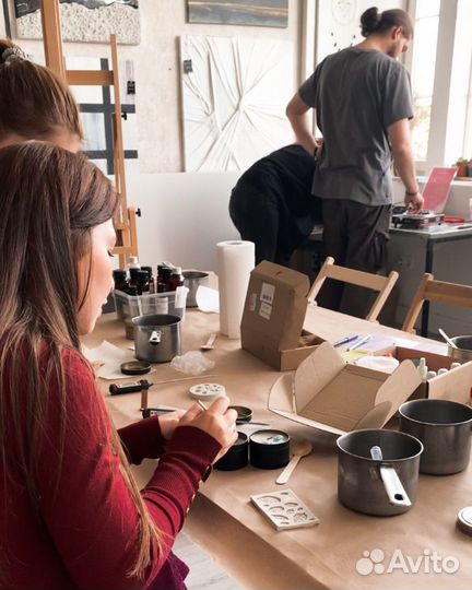 Мастер-класс - свечеварение