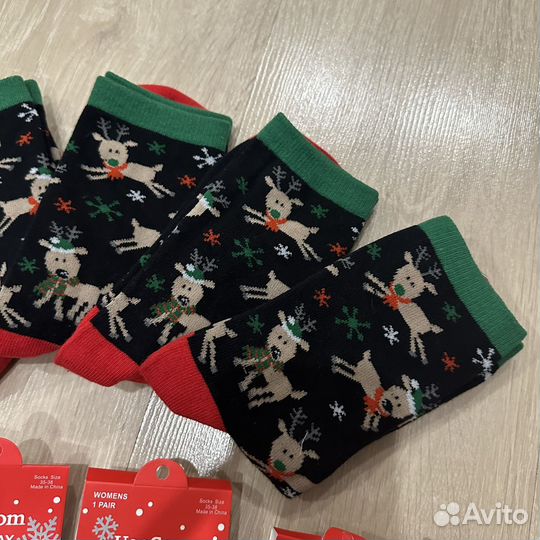 Носки новогодние