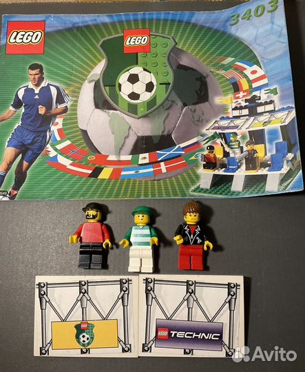 Lego football 3409+3403 и еще 3430