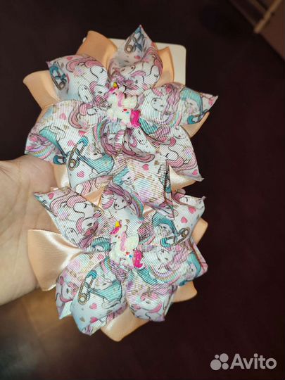 Бантики и заколки новые