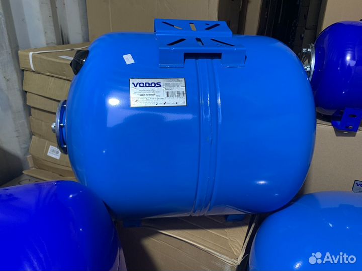 Гидроаккумулятор vodos WTR 100 HOR (100 литров, 10