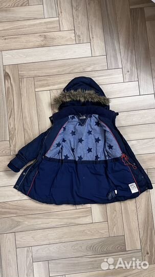 Куртка парка для девочки Tommy Hilfiger р.128