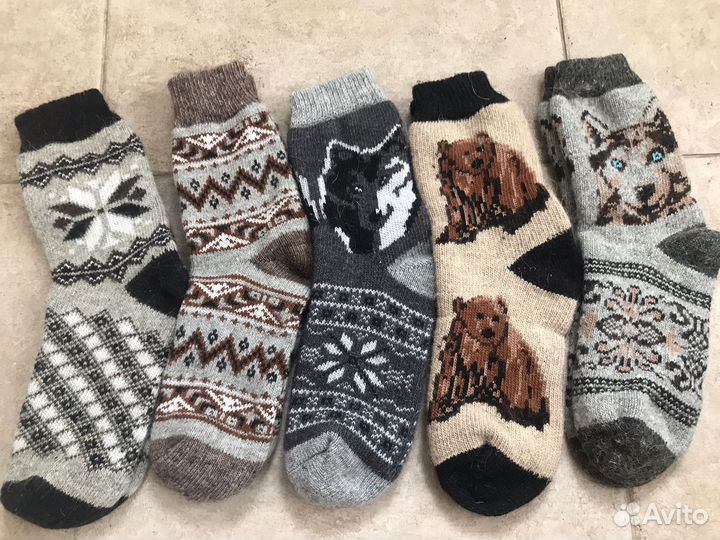 Носки мужские шерстяные