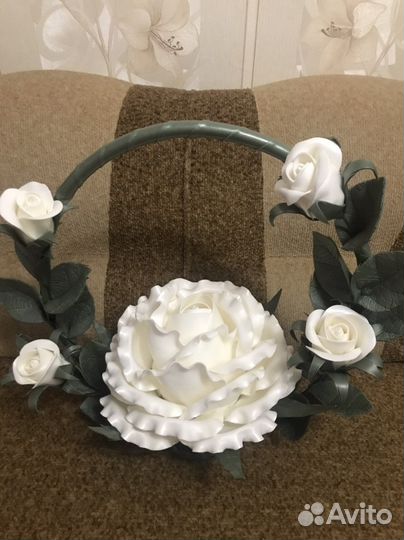 Светильник роза из изолона