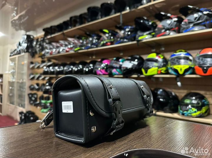 Кофр батон на руль мото