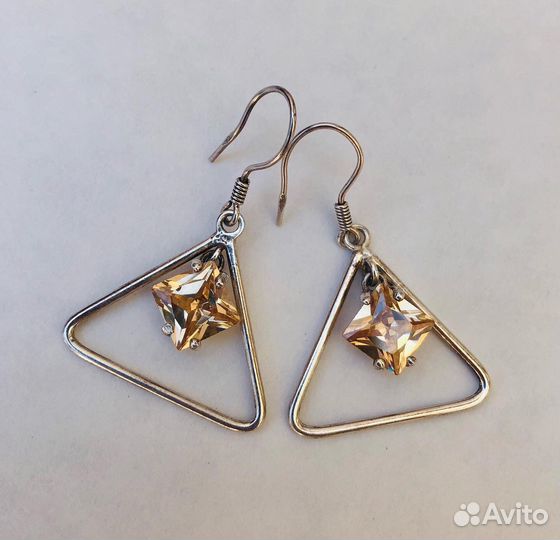 Серебряные серьги