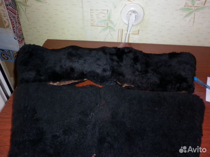 Натуральный меховой воротник