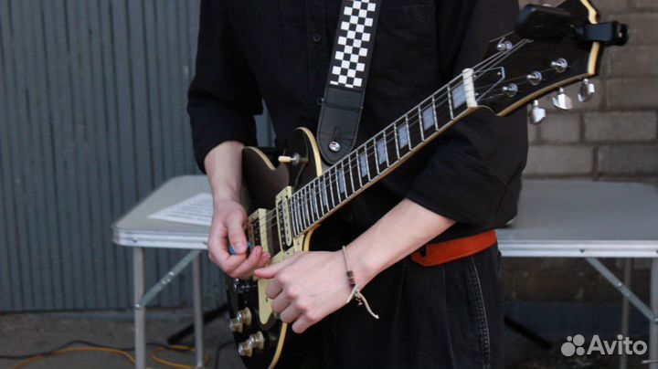 Электрогитара stagg sel stagg sel-std blk lespaul