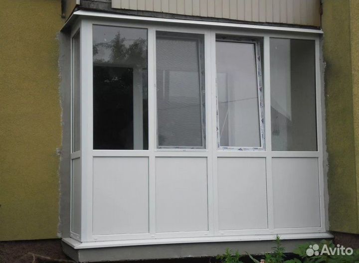 Остекление балкона пвх. Рассрочка