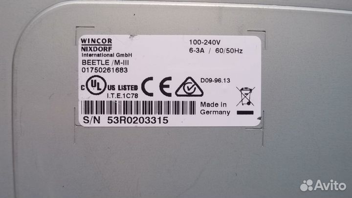 Компьютер wincor nixdorf beetle/M-III