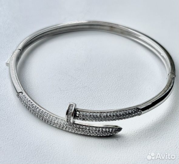 Браслет серебряный /925/ гвоздь