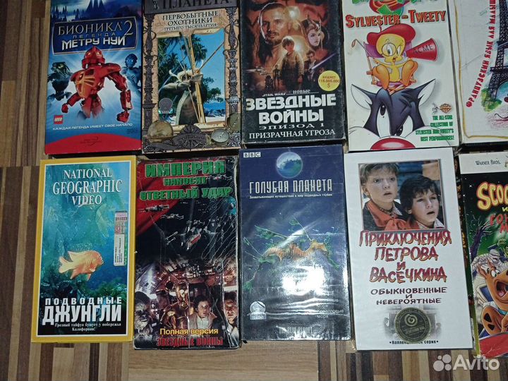 Видеокассеты студийные, разная тема, 40шт