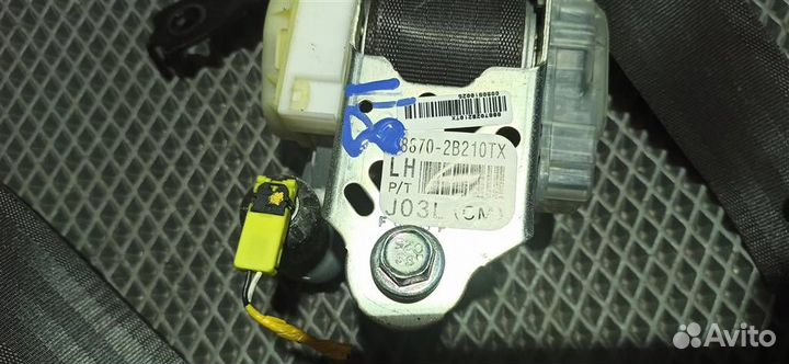 Ремень безопасности передний левый hyundai Santa