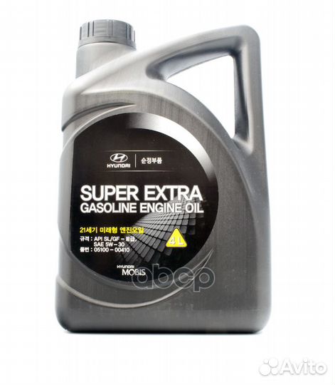 Масло моторное Super Extra Gasoline 5W-30