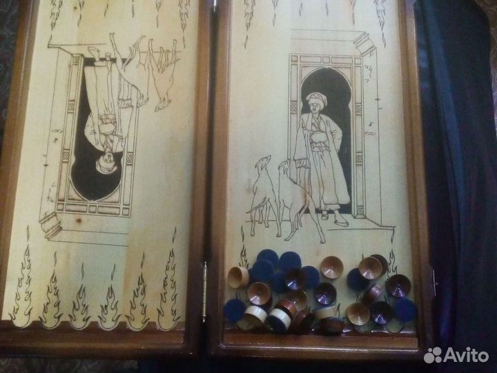 Нарды ручной работы