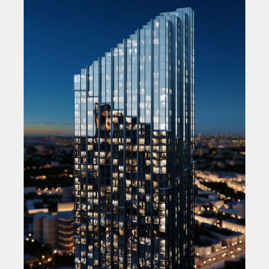 1-к. квартира, 52,8 м², 14/85 эт.