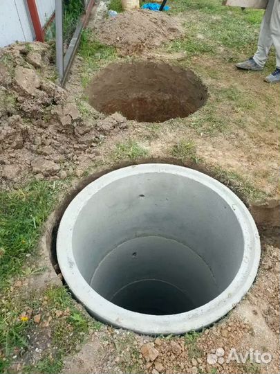 Септик под ключ из жби колец