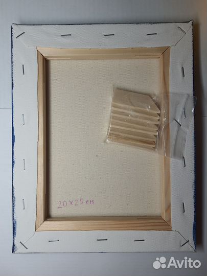 Картина акрилом на холсте 