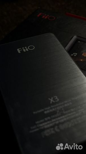 Mp3 плеер fiio x3