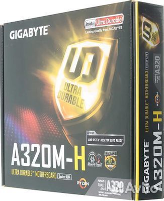 Материнская плата а320 + ryzen 3 1300x