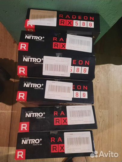 Видеокарта RX580 4gb