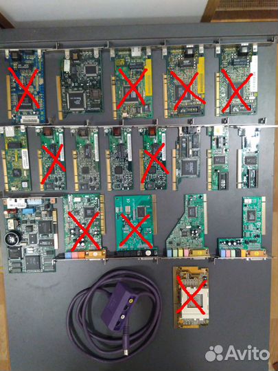 Видеокарты Matrox AGP, сетевые и звуковые карты