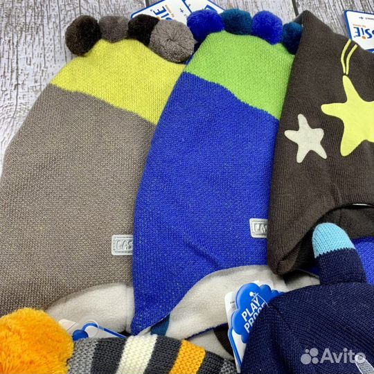 Шапки Lassie зимние шерсть Финские на выбор новые