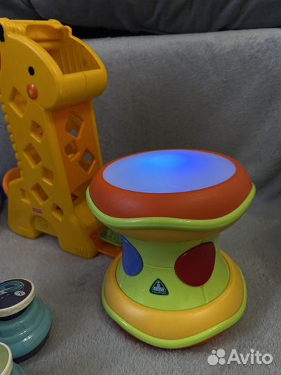 Развивающие игрушки baby go, fisher price, ELS