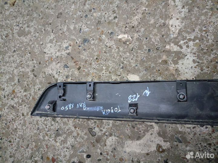 Toyota rav4 xa50 накладка крышки багажника