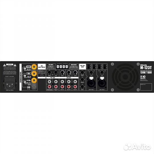 Микшер-усилитель cvgaudio M-123T