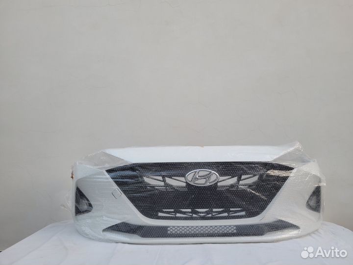 Бампер передний Hyundai Solaris 2 рест