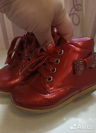 Ботинки зимние для девочки 22