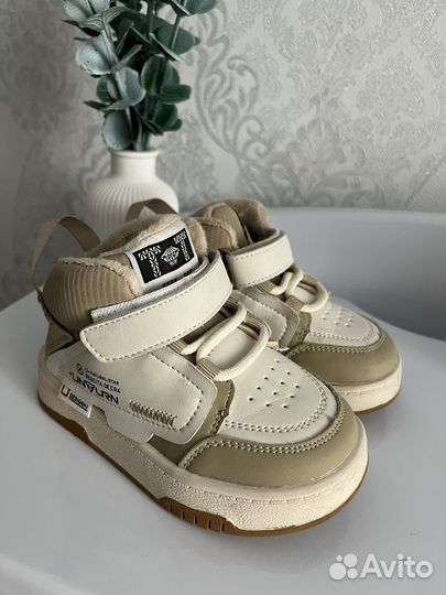 Ботинки утепленные демисезон 22