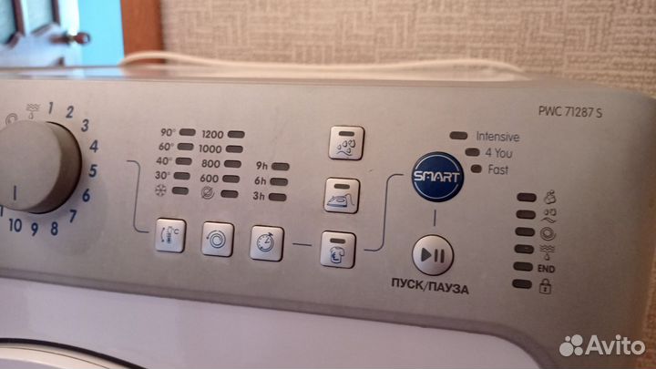 Стиральная машина бу indesit 7 кг