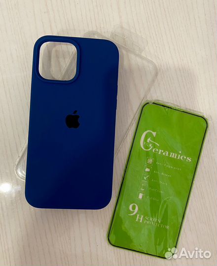 Чехол и стекло на iPhone 13 pro max