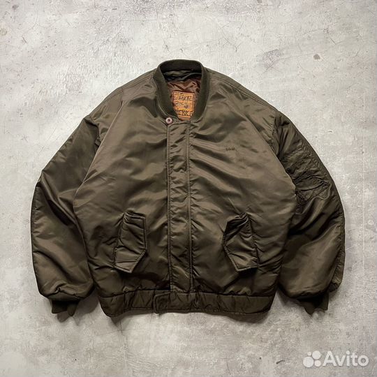 Бомбер Schott Oversize