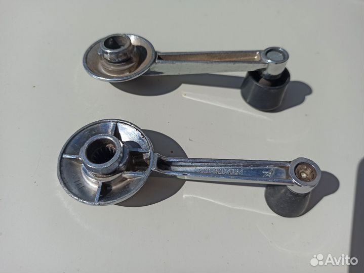 Ручки стеклоподъёмника ваз 2101 хром СССР