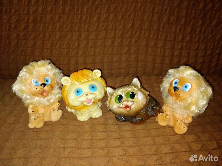 Резиновые игрушки СССР