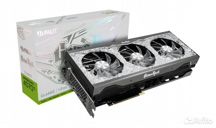 Palit GeForce RTX 4070 Ti GameRock Classic OC 12Gb