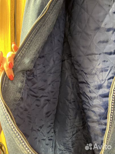 Джинсовая куртка женская 52