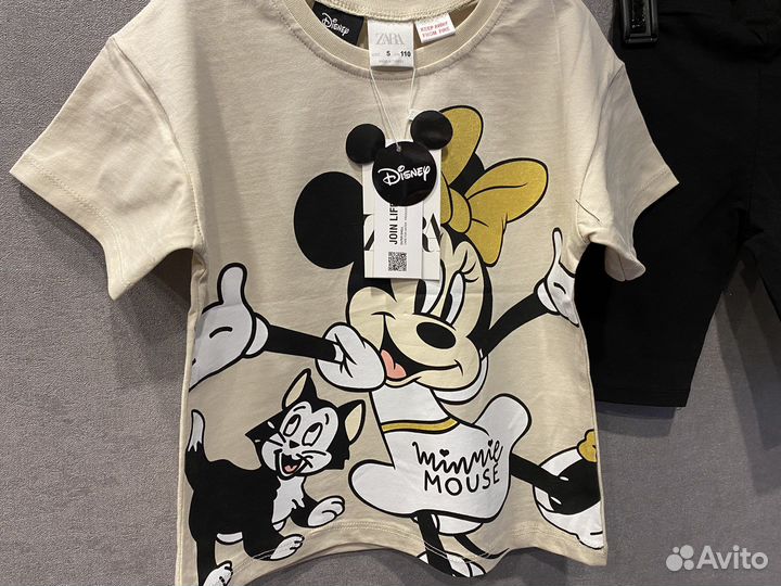 Летний костюм Zara новый 116 для девочек