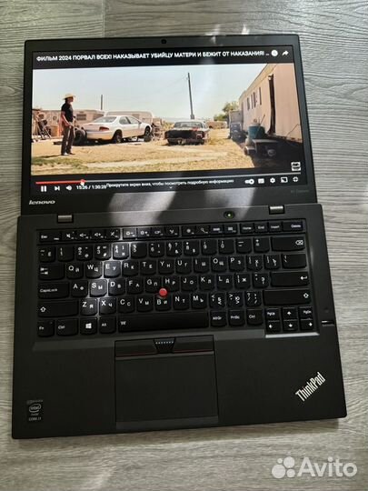 Ноутбук lenovo thinkpad x1 carbon, core i7-5500U