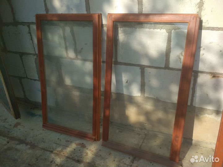 Деревянные окна (11 шт)