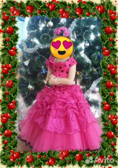Детское нарядное платье