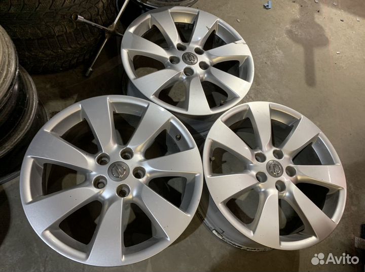 R-18., 5 на 115., три литых Диска Opel, original