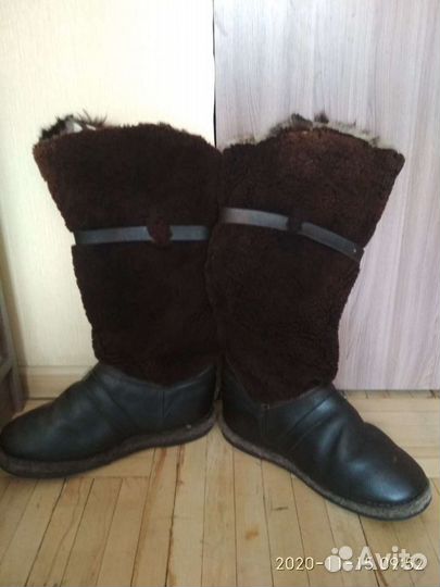 Унты лётные меховые