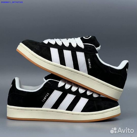 Кроссовки Adidas Campus 00 Black (Арт.77253)